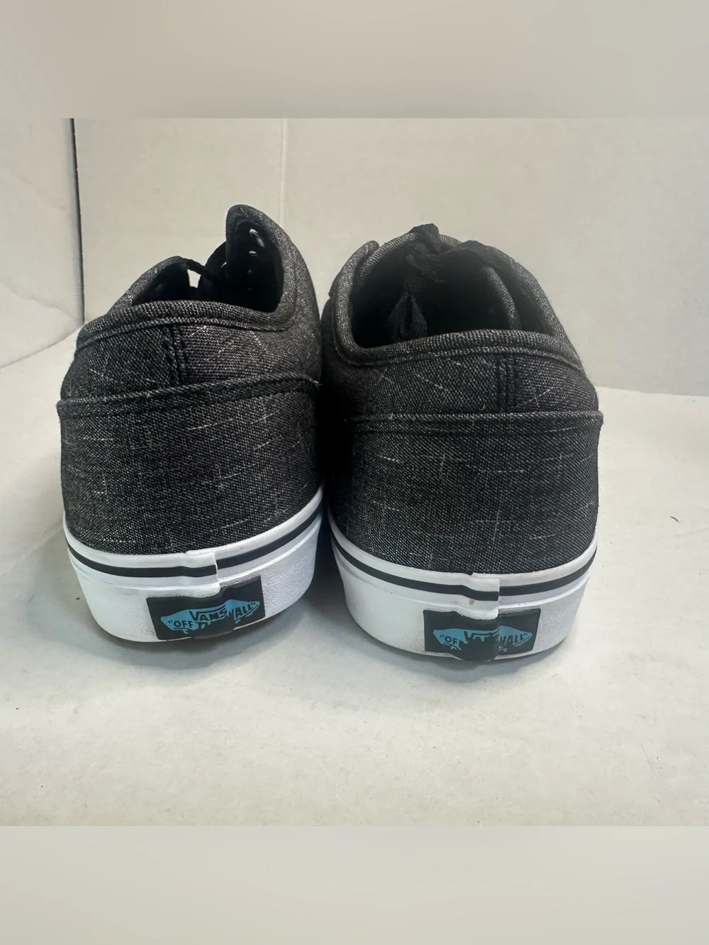 Vans Atwood Fashion Low Charcoal Grey Black Skate Men's US Size 10